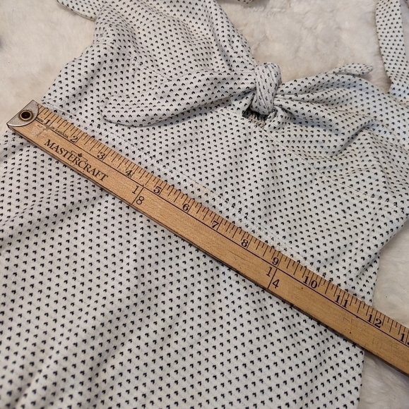 BETSEY JOHNSON retro dress white black small - Picture 11 of 13